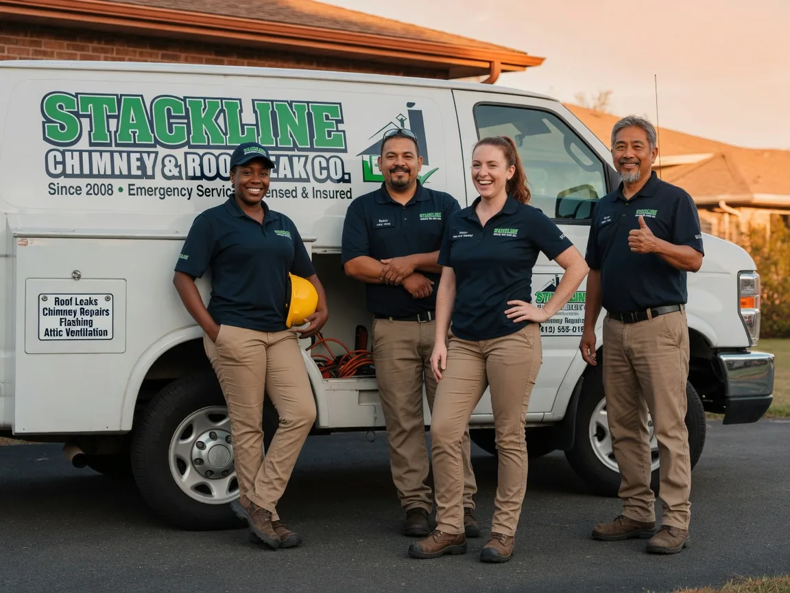 Chimney flashing repair company in Bronaugh, MO